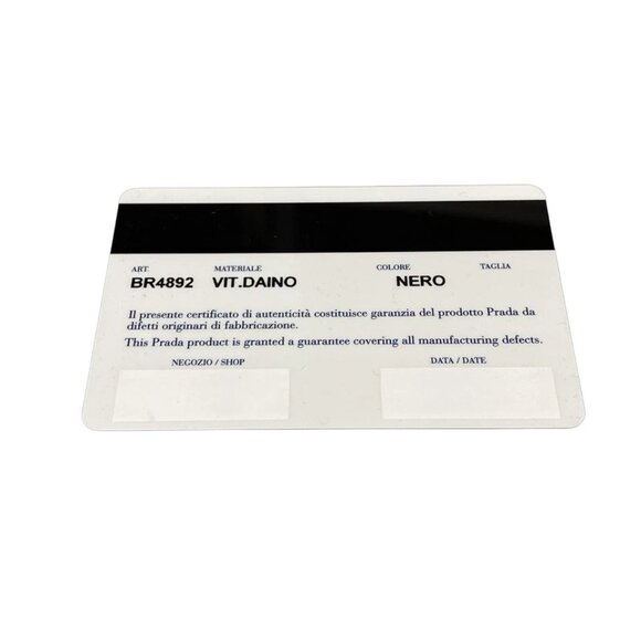 PRADA - Black Leather Shoulder Bag 807-061625 - Picture 14 of 14